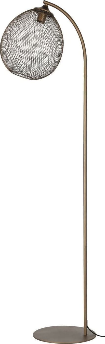 Pronto Wonen Vloerlamp Maroggia bruin koper 1-lichts Bruin Opties