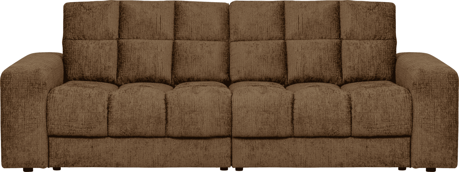 WOOOD Second date 2-zitsbank structure velvet brass Messing 2-zitsbank