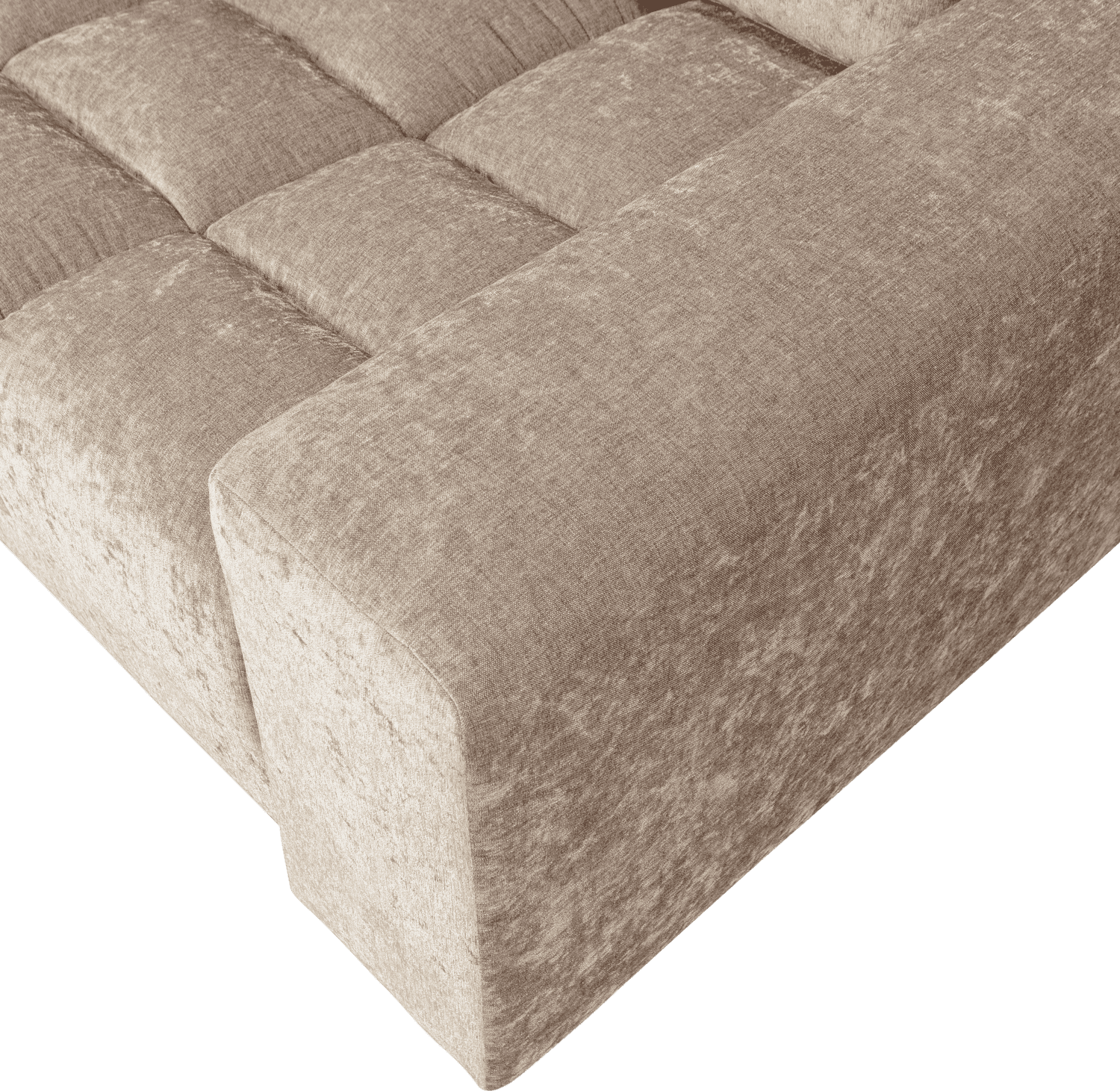 WOOOD Second date 2-zitsbank vintage nougat Taupe|Bruin 2-zitsbank