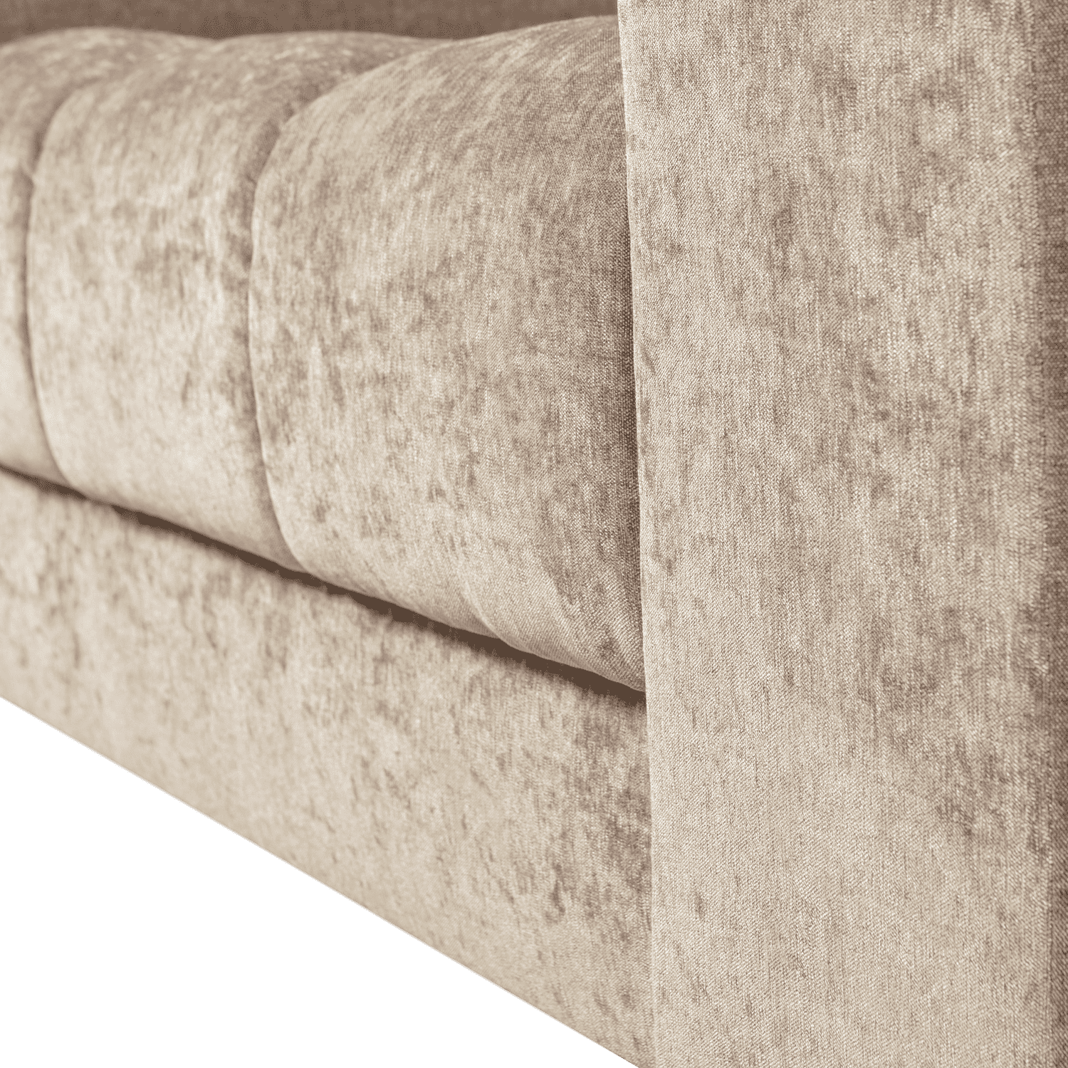 WOOOD Second date 3-zitsbank vintage nougat Taupe|Bruin 3-zitsbank