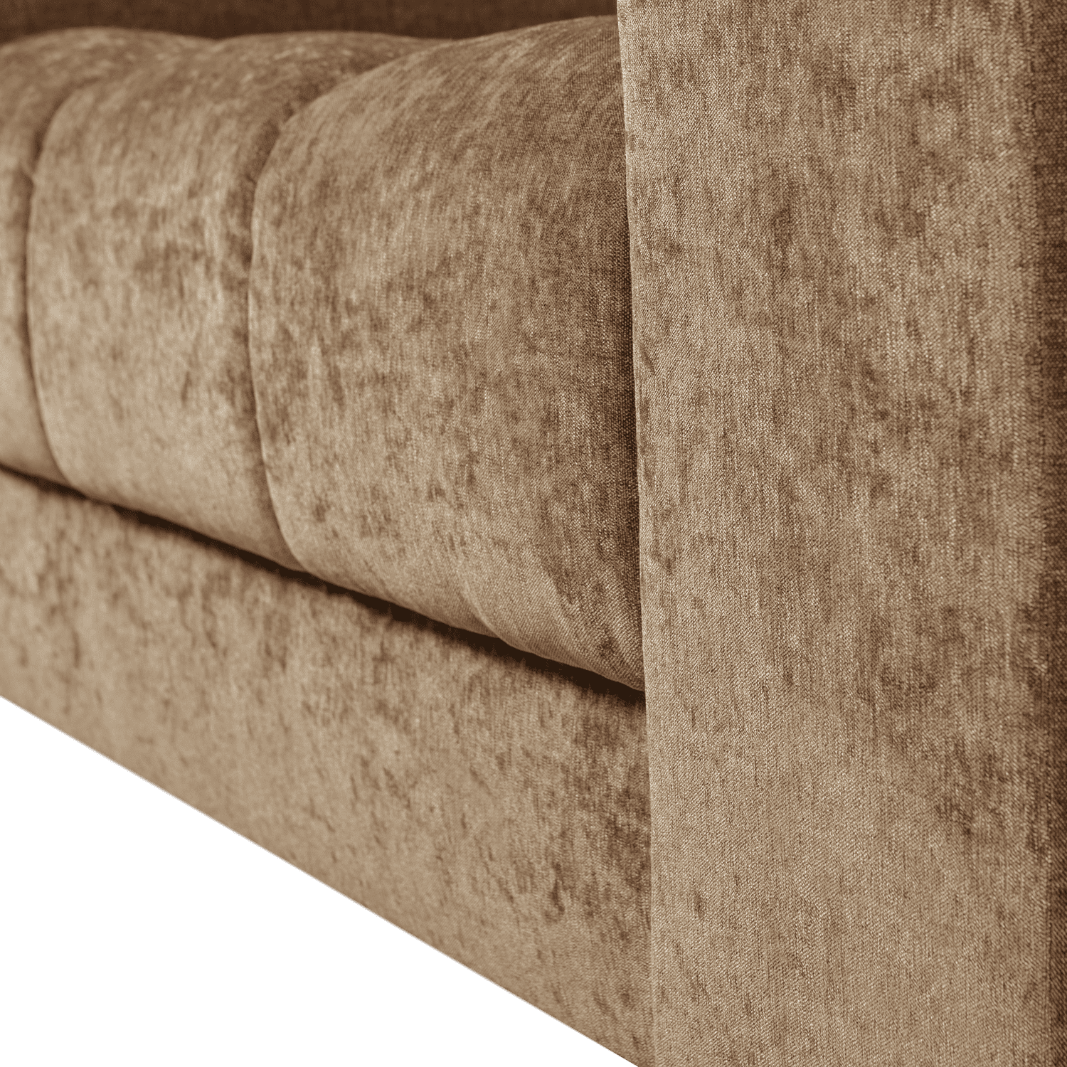 WOOOD Second date 3-zitsbank vintage zand Beige|Bruin 3-zitsbank