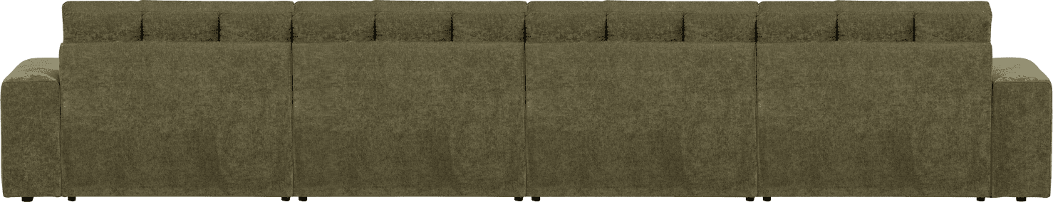 WOOOD Second date 4-zitsbank vintage groen Groen 4-zitsbank