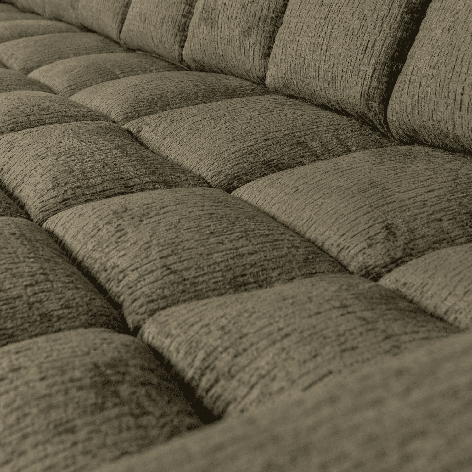 WOOOD Second date chaise longue links structure velvet bonsai Groen Bank