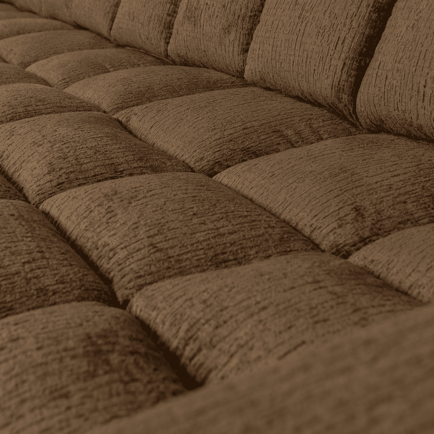 WOOOD Second date chaise longue links structure velvet brass Messing Bank