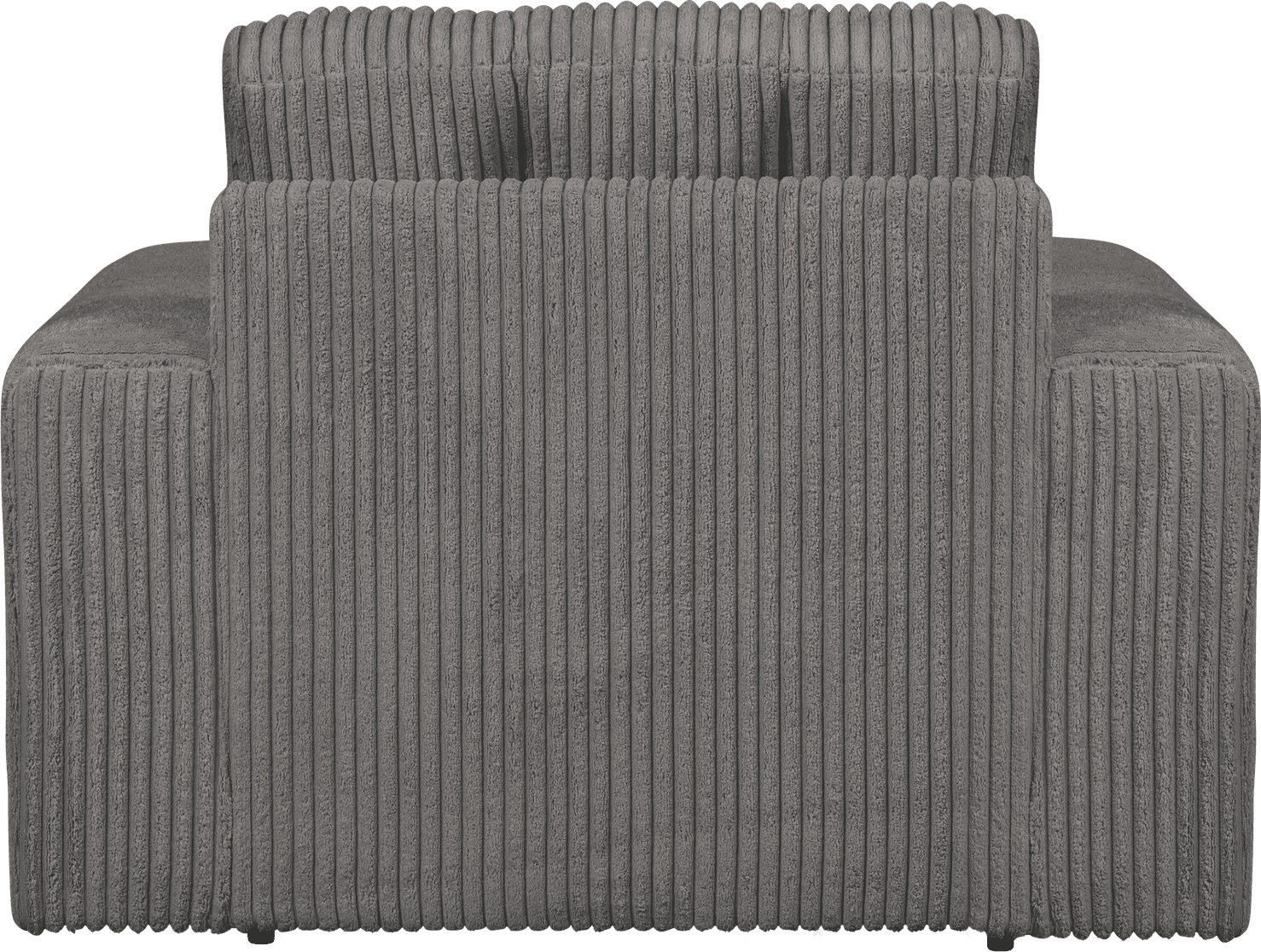 WOOOD Second date fauteuil grove ribstof terrazzo Cognac|Oranje|Bruin Fauteuil