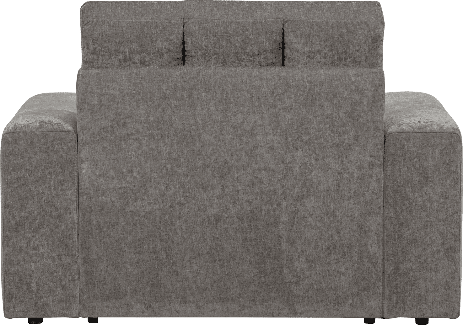 WOOOD Second date fauteuil vintage mouse Grijs|Antraciet Fauteuil