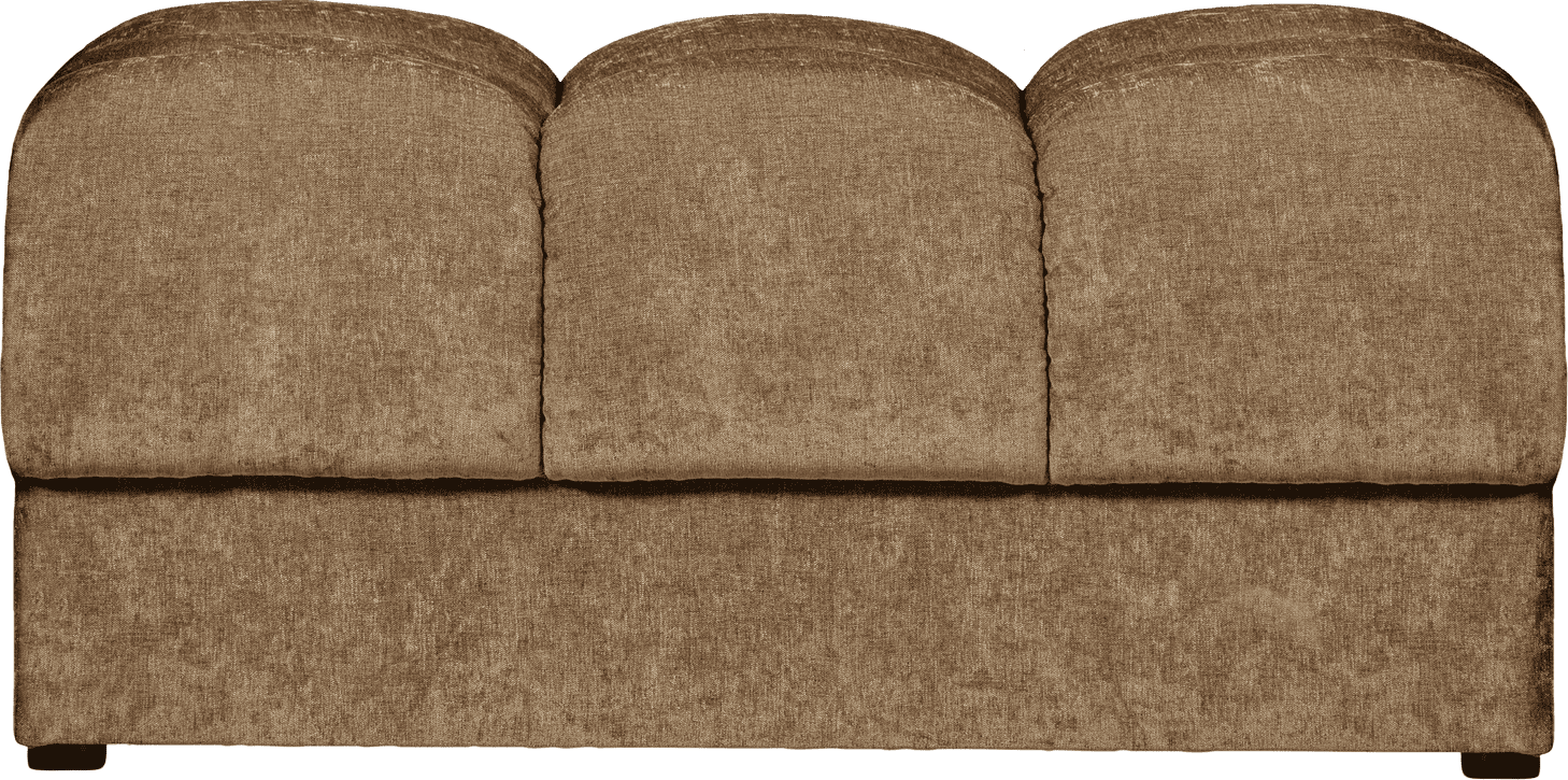 WOOOD Second date hocker vintage zand Beige|Bruin Hocker