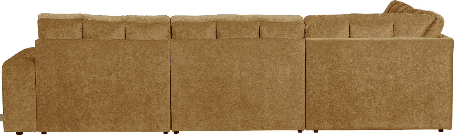WOOOD Second date hoekbank links vintage goud Goud Hoekbank