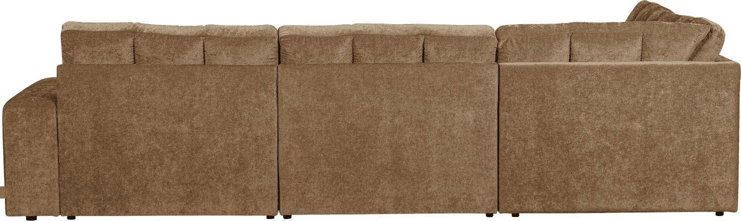 WOOOD Second date hoekbank links vintage zand Beige|Bruin Hoekbank