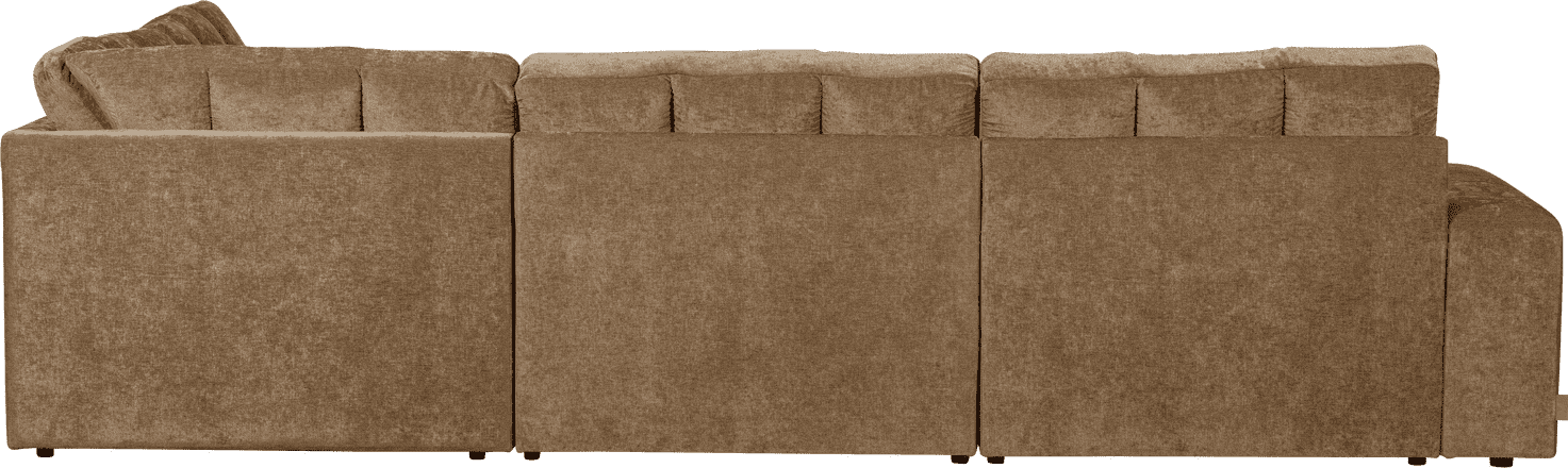 WOOOD Second date hoekbank rechts vintage zand Beige|Bruin Hoekbank