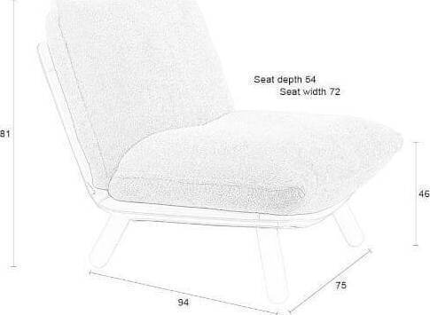 Fauteuil Lazy Sack Soft Beige - Afbeelding 15