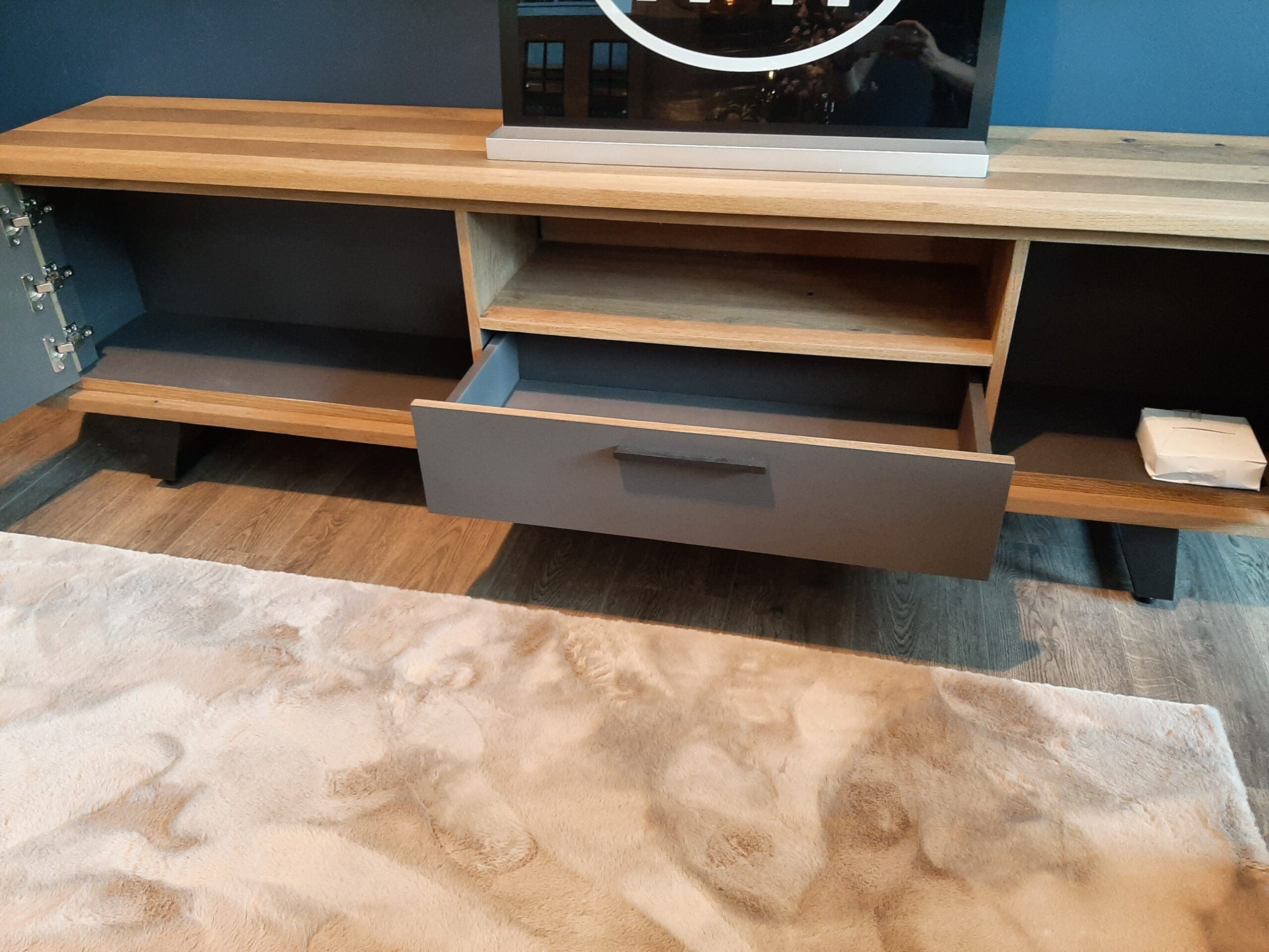 Cubo lowboard - 210 cm **SHOWROOMMODEL** - Afbeelding 4