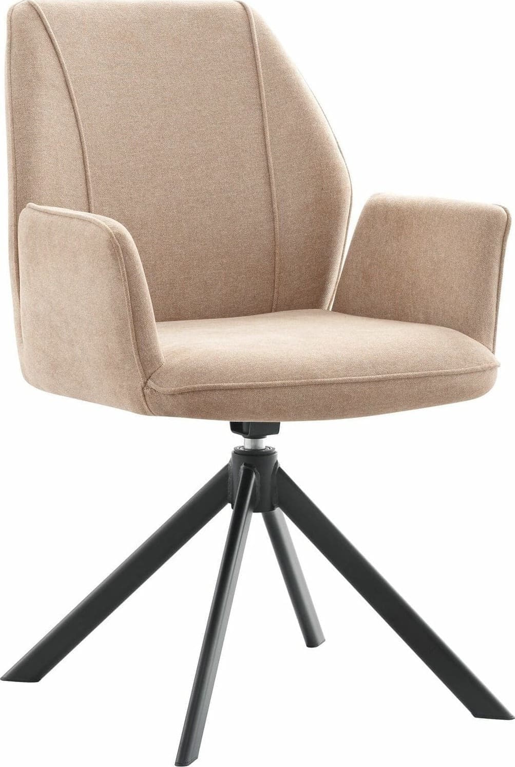 INHOUSE Eetkamerstoel Abantio beige Beige Eetkamerstoel