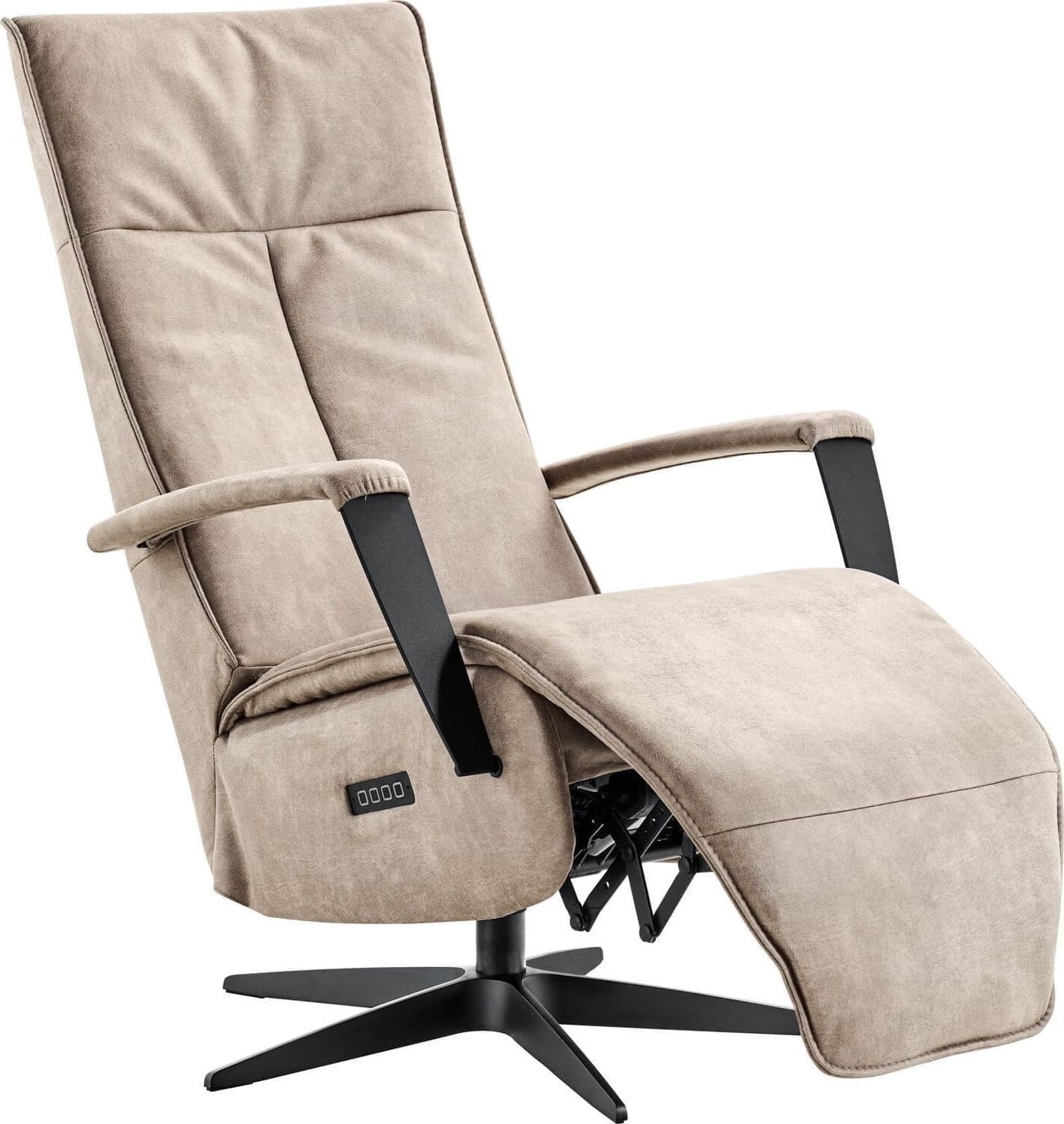 INHOUSE Relaxfauteuil Dalero M grijs Grijs Fauteuil
