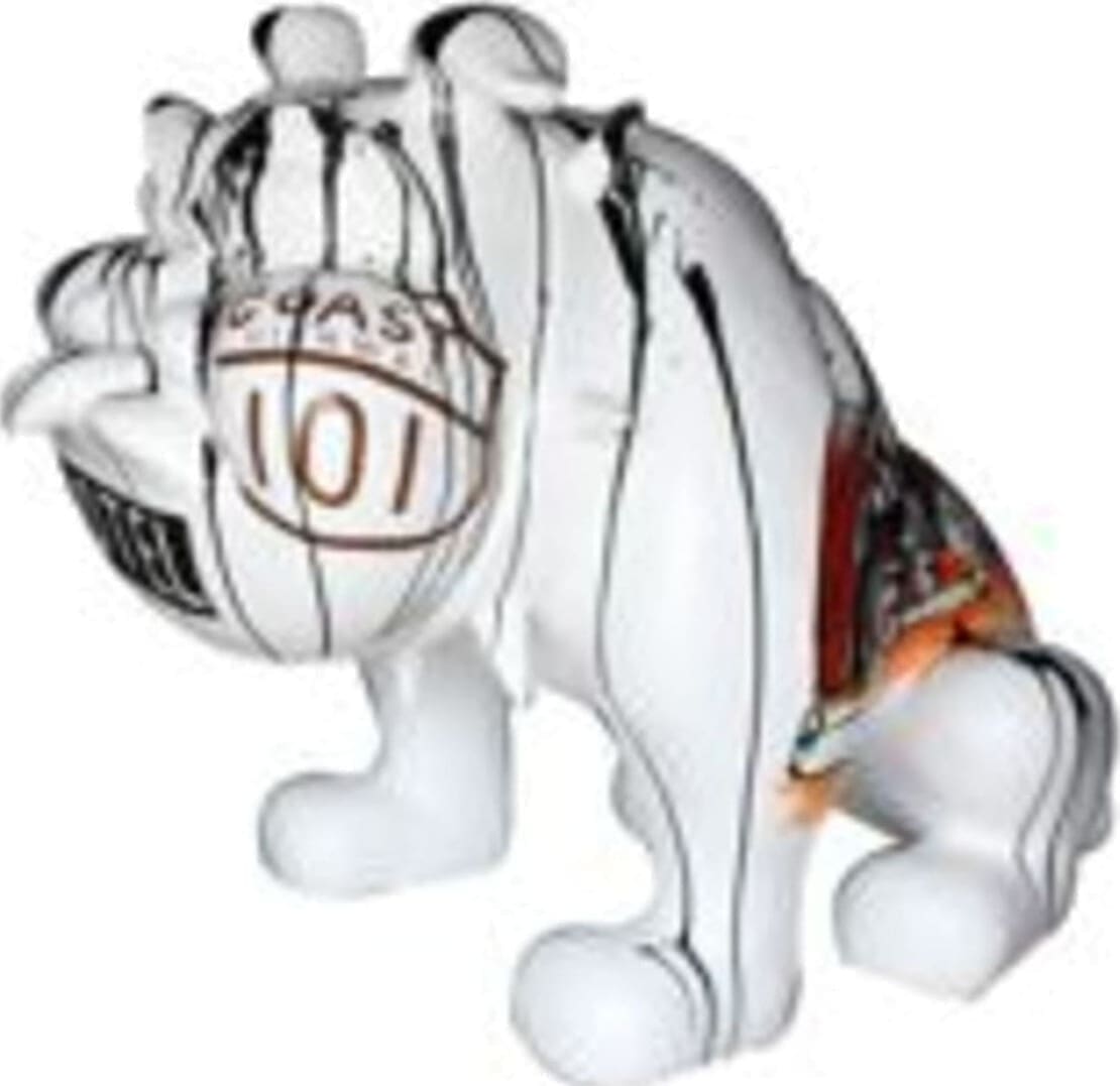 Beeld Graffiti Dog 110cm Kare Design Beeld 56828