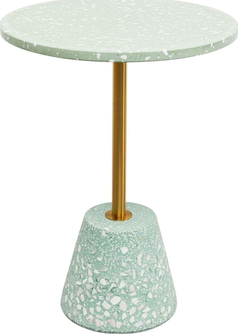 Bijzettafel Amore Mint Ø40cm Kare Design Bijzettafel 70265
