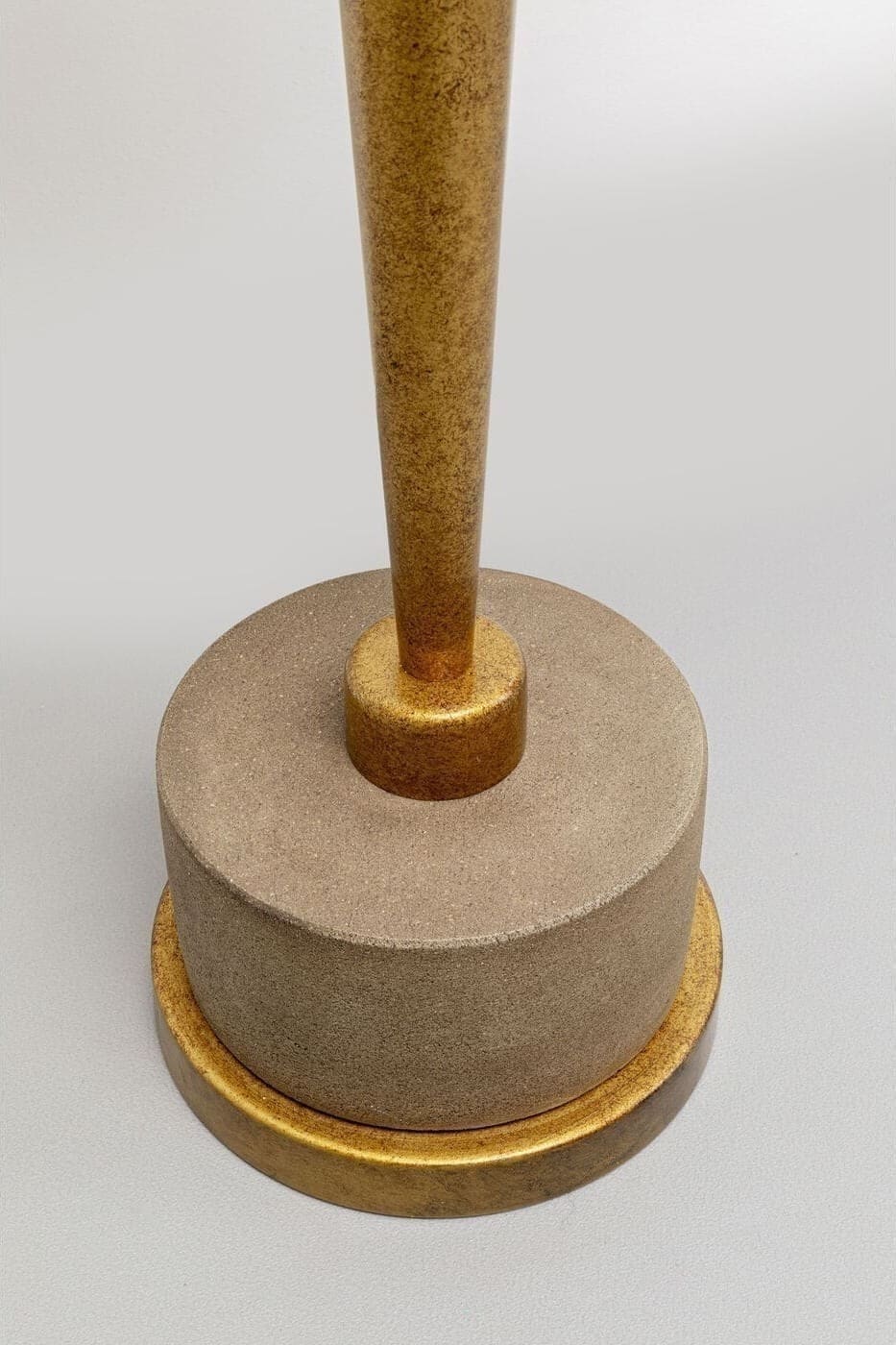 Bijzettafel Coney Brass Ø30cm Kare Design Bijzettafel 70268
