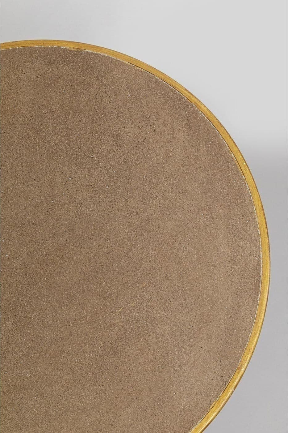 Bijzettafel Coney Brass Ø30cm Kare Design Bijzettafel 70268