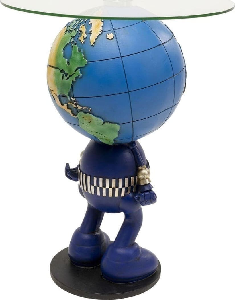 Bijzettafel Robot World Ø40cm Kare Design Bijzettafel 70396