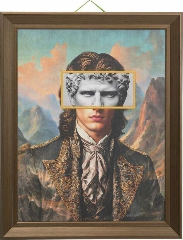 Fotolijst LED Art Gentleman 80x100cm Kare Design Fotolijst 57156