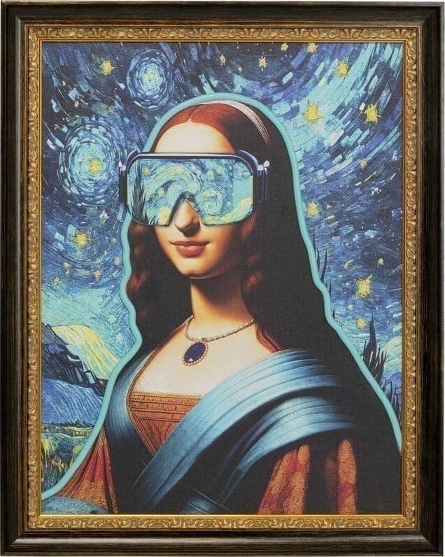 Fotolijst LED Art Lady 80x100cm Kare Design Fotolijst 57155