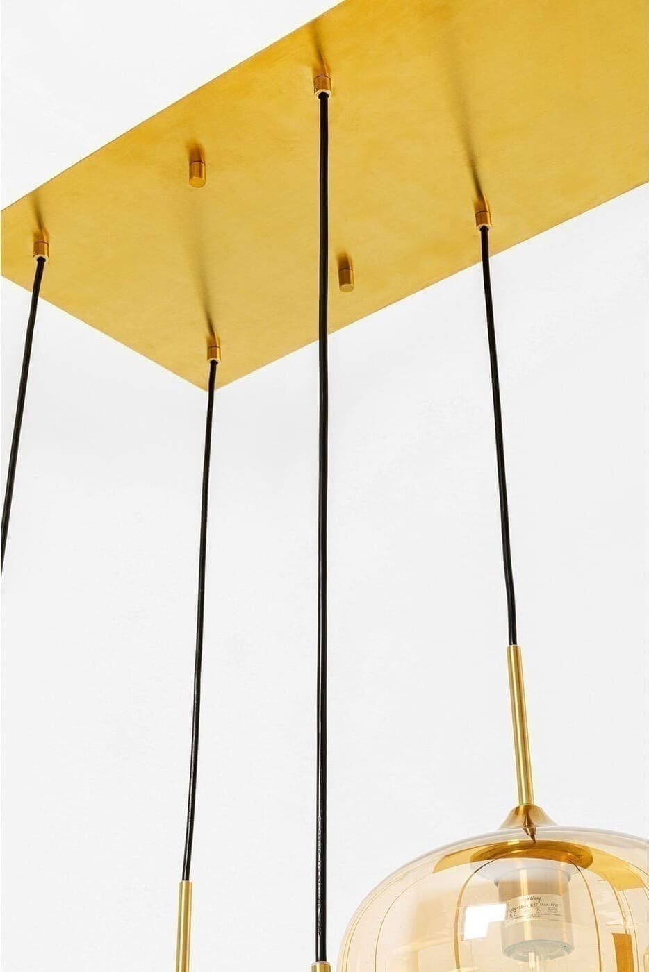 Hanglamp Sphere Amber 52x146cm Kare Design Hanglamp 56699