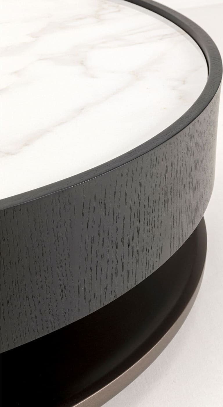 Salontafel Phoenix Ø93cm Kare Design Salontafel 70050
