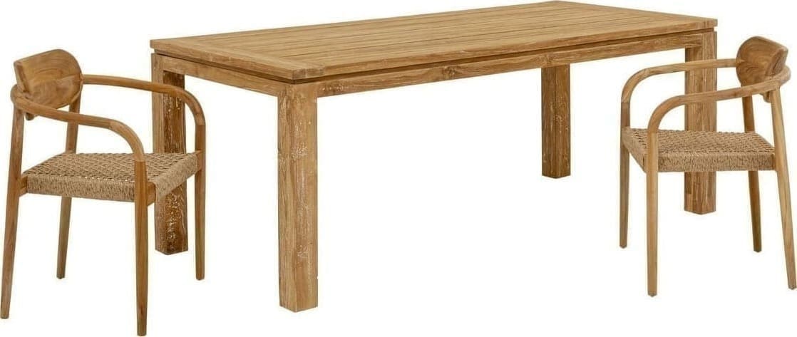 Tafel Bella 200x90cm Kare Design Eettafel 70442