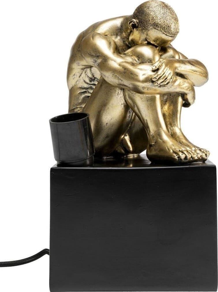 Tafellamp Nude Man Hug 29cm Kare Design Tafellamp 56885