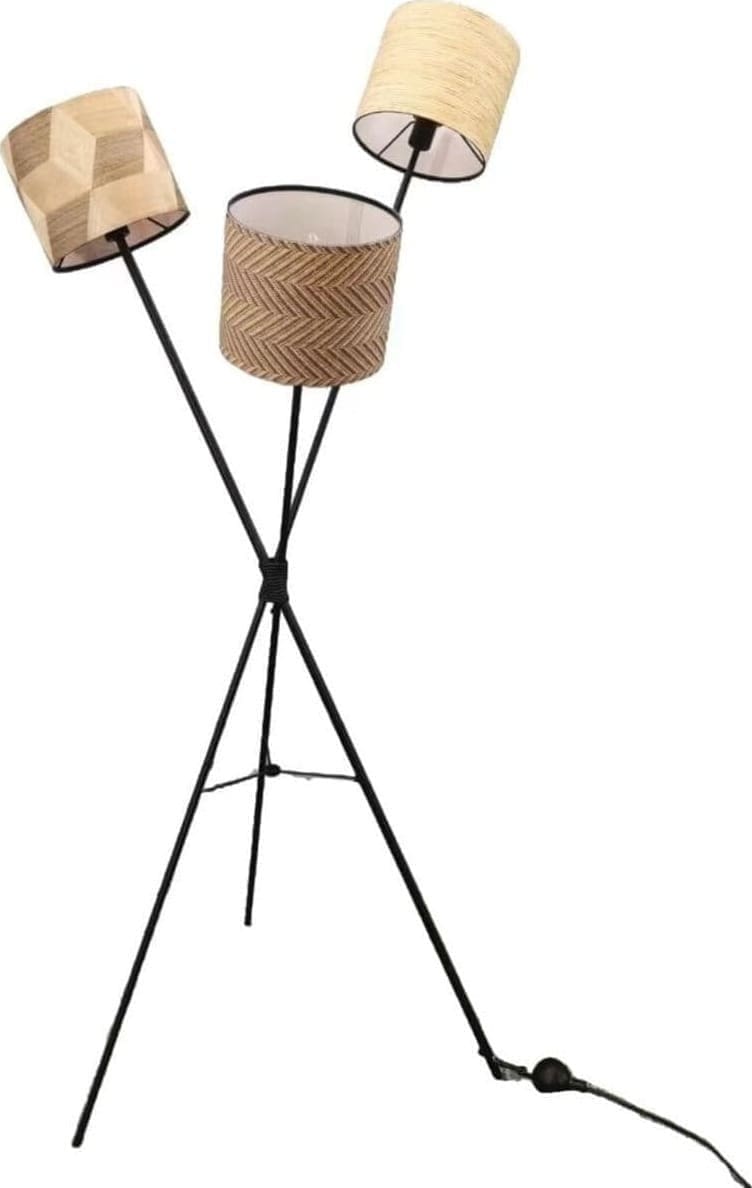 Vloerlamp Cannes Trio 145 cm Kare Design Vloerlamp 56653
