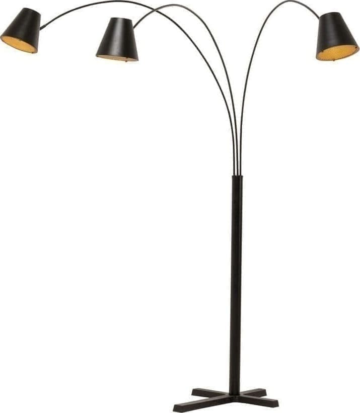 Vloerlamp Cappellino Black Matt Kare Design Vloerlamp 57297