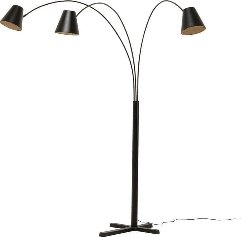 Vloerlamp Cappellino Black Matt Kare Design Vloerlamp 57297