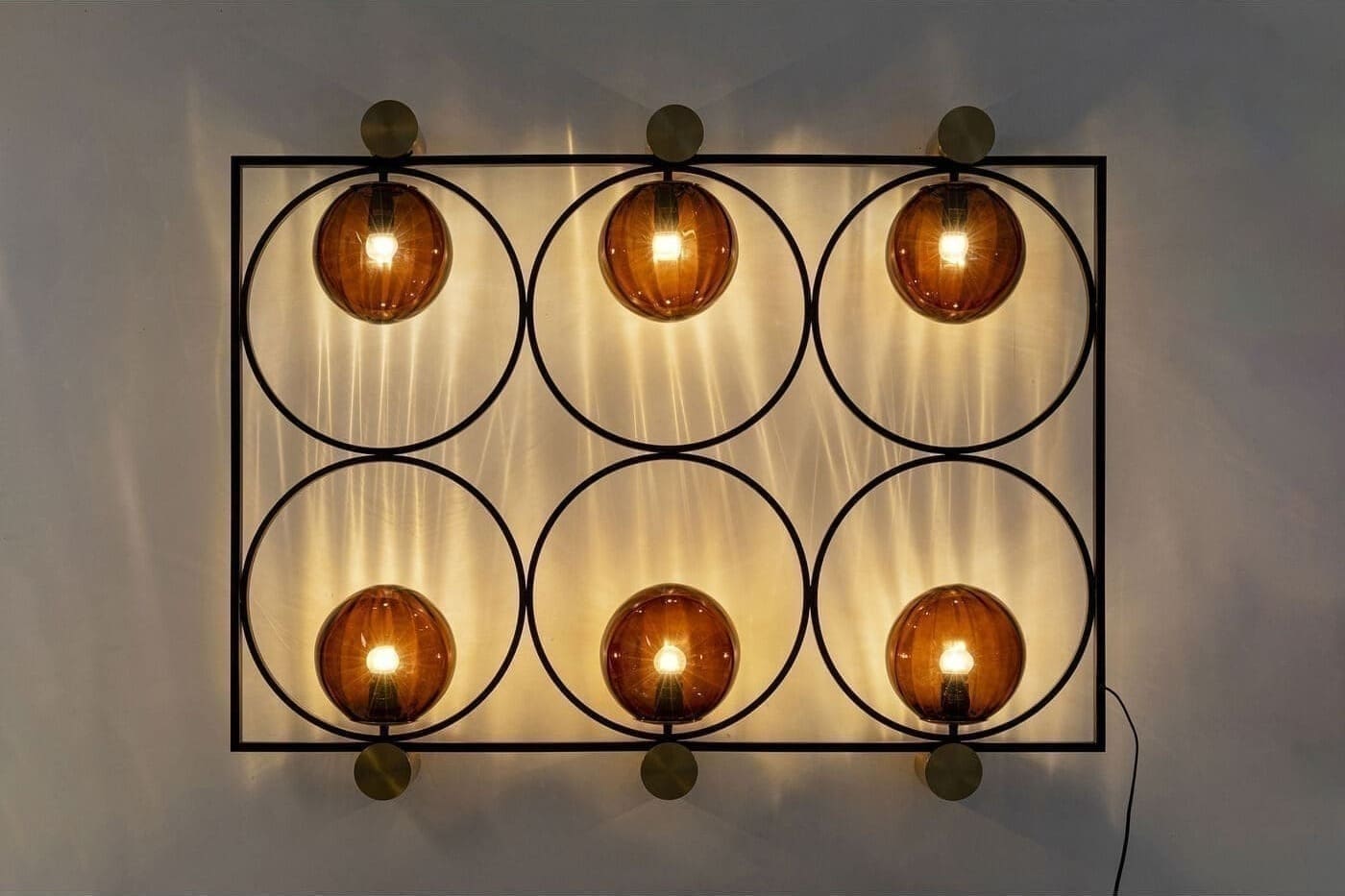 Wandlamp Balance Circle 80x200cm Kare Design Wandlamp 56690
