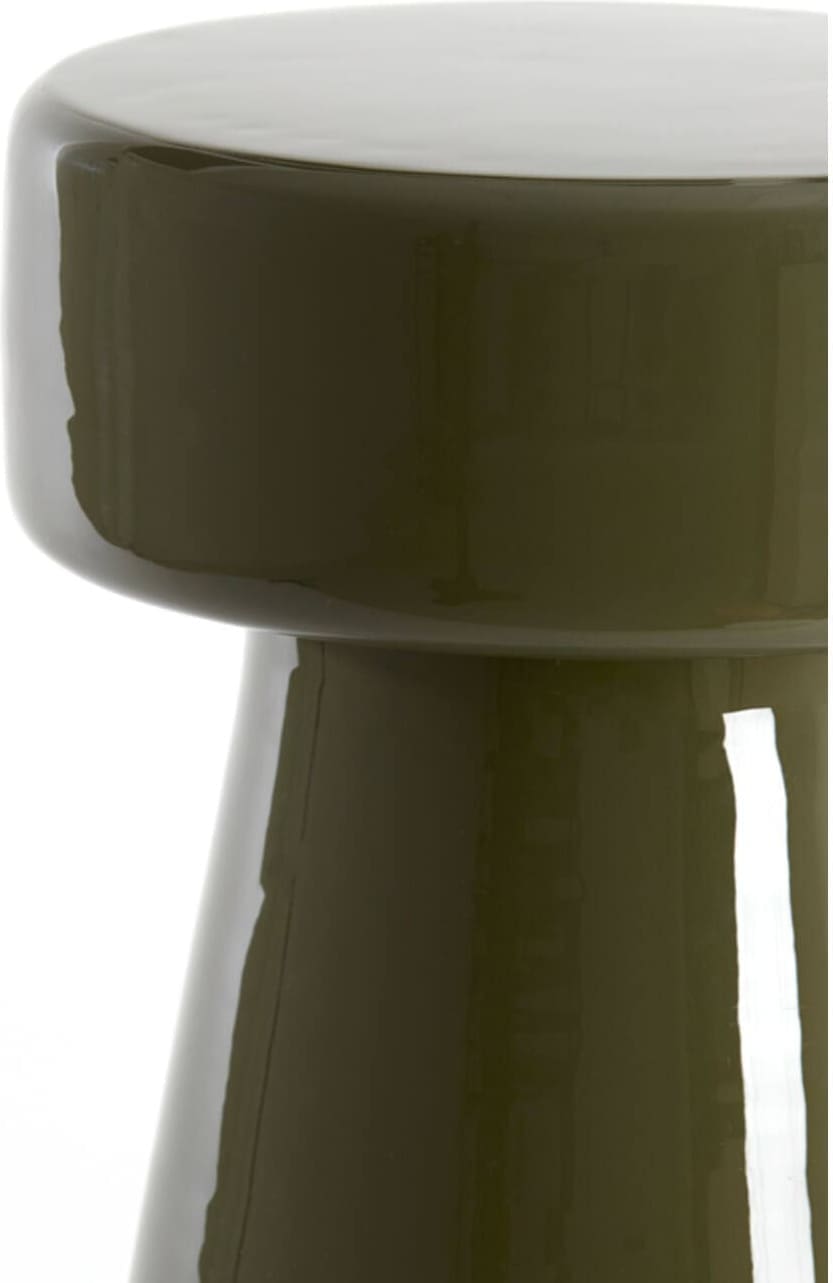 Bijzettafel Dakwa - Glanzend Donker Olijf Groen Light & Living Bijzettafel 6796481