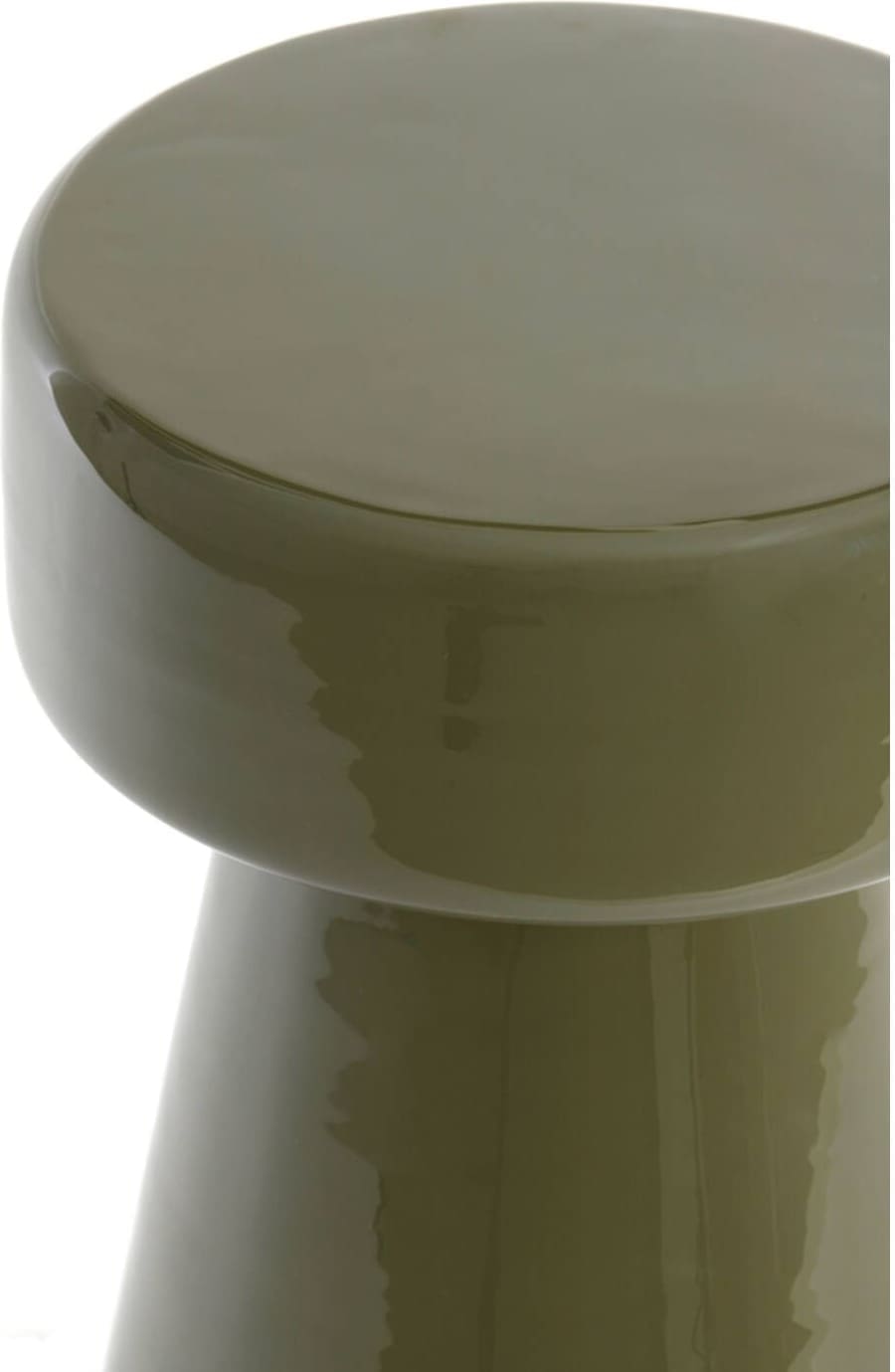 Bijzettafel Dakwa - Glanzend Donker Olijf Groen Light & Living Bijzettafel 6796481