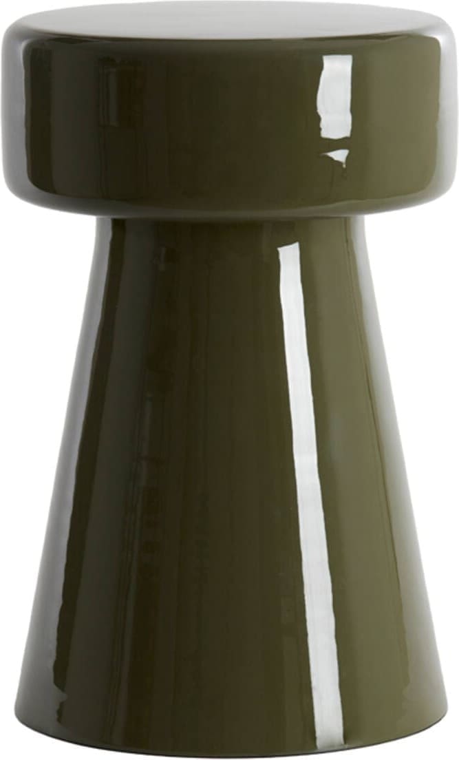 Bijzettafel Dakwa - Glanzend Donker Olijf Groen Light & Living Bijzettafel 6796481