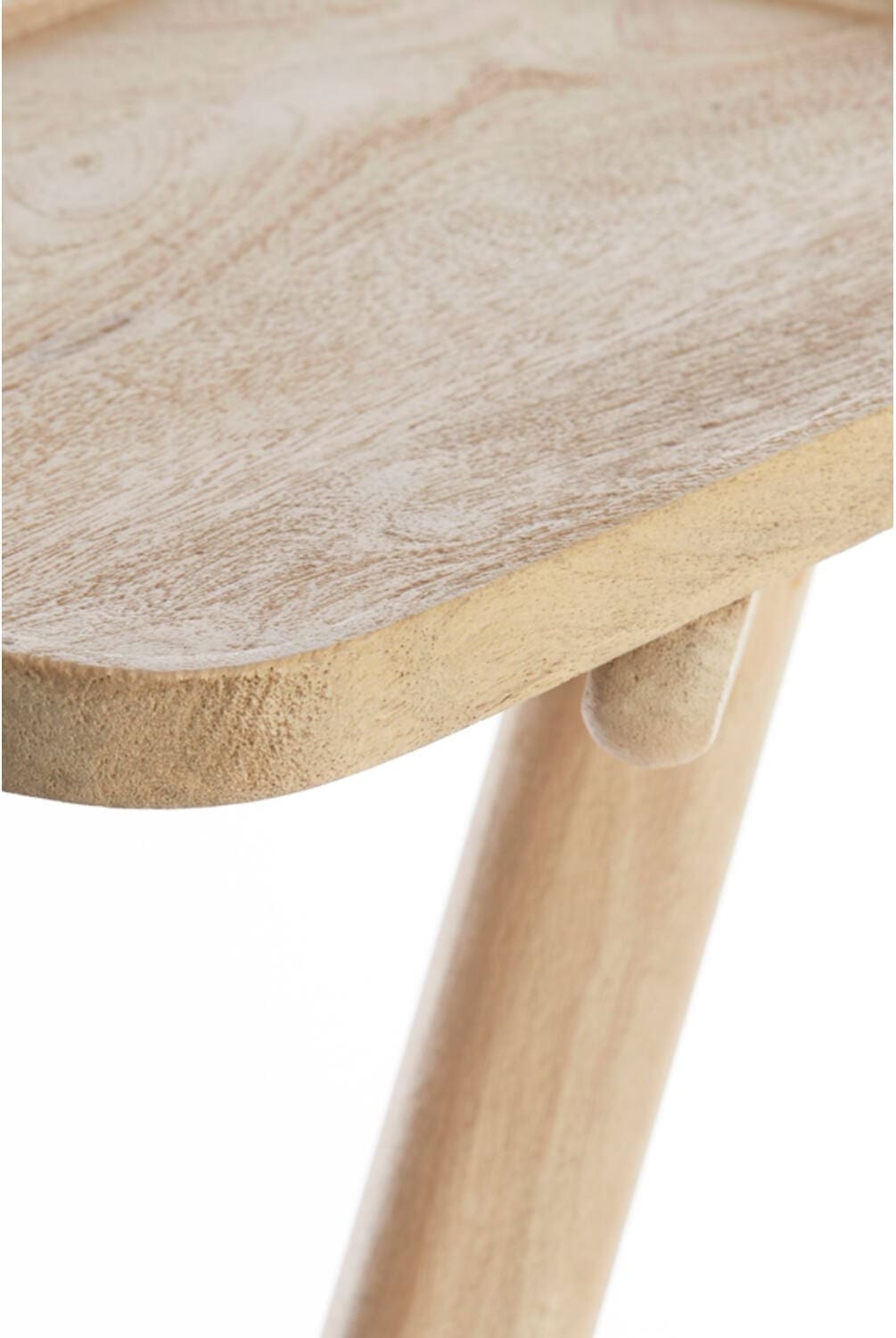 Bijzettafel Qiano - Mango Hout Naturel Light & Living Bijzettafel 6797883