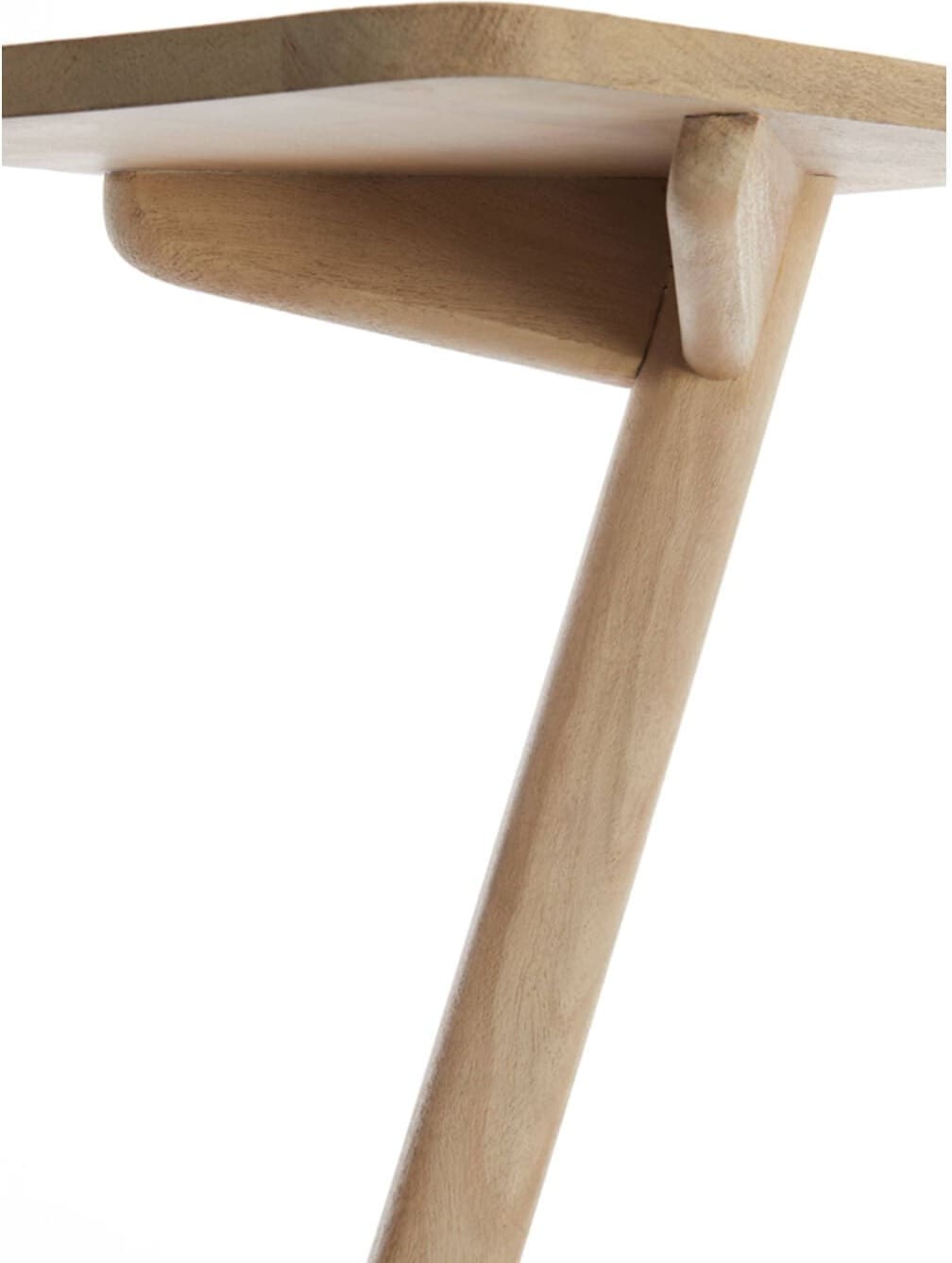 Bijzettafel Qiano - Mango Hout Naturel Light & Living Bijzettafel 6797883