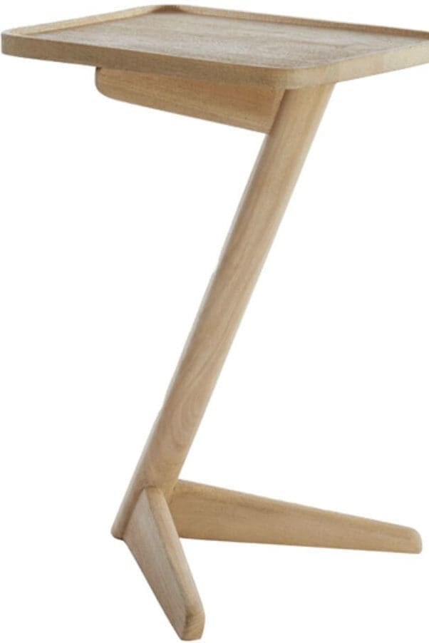 Bijzettafel Qiano - Mango Hout Naturel Light & Living Bijzettafel 6797883