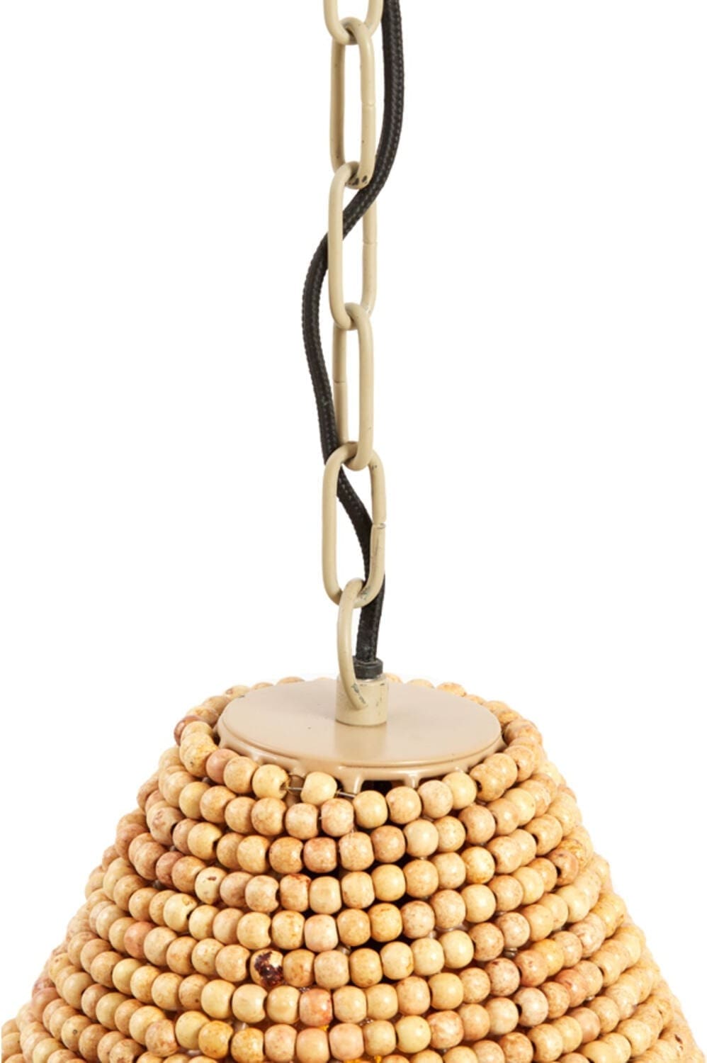 Hanglamp Kabinda - Kralen Naturel Light & Living Hanglamp 2983482