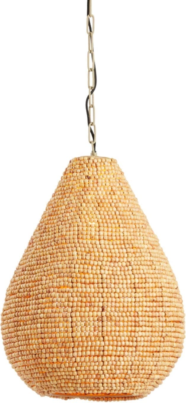 Hanglamp Kabinda - Kralen Naturel Light & Living Hanglamp 2983582