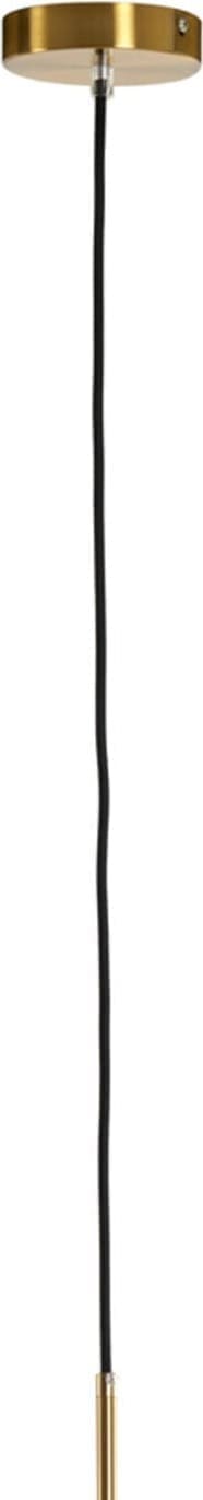 Hanglamp Medina - Antiek Brons+glas Mat Wit Light & Living Hanglamp 2963026