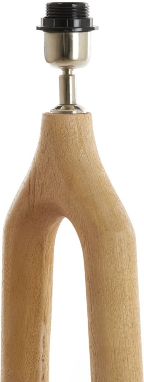 Lampvoet Xitta - Hout Mat Naturel Light & Living Lampvoet 7042482