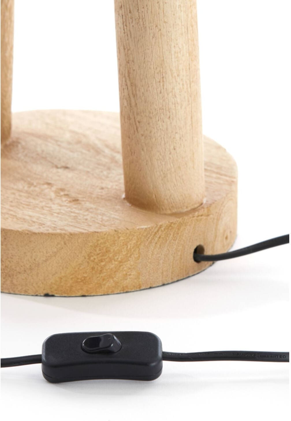 Lampvoet Xitta - Hout Mat Naturel Light & Living Lampvoet 7042482