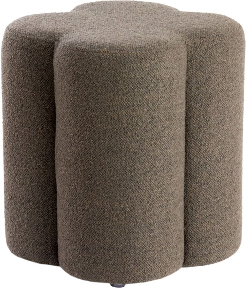 Poef Nalani - Donker Bruin Light & Living Poef 6869583