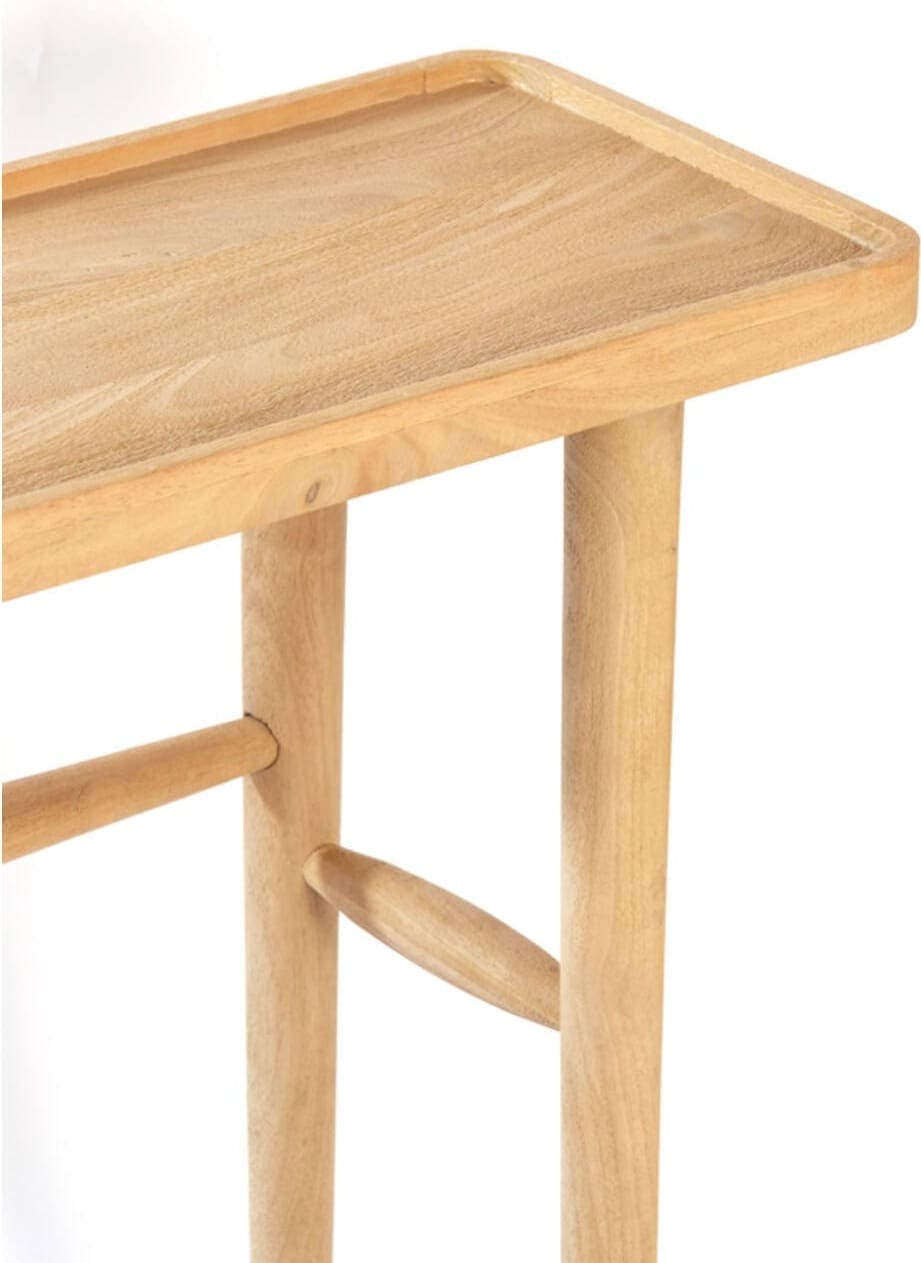 Side Qiano - Mango Hout Naturel Light & Living Wandtafel 6798183