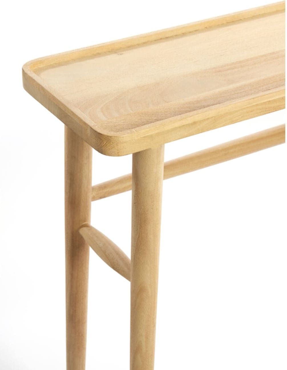 Side Qiano - Mango Hout Naturel Light & Living Wandtafel 6798283