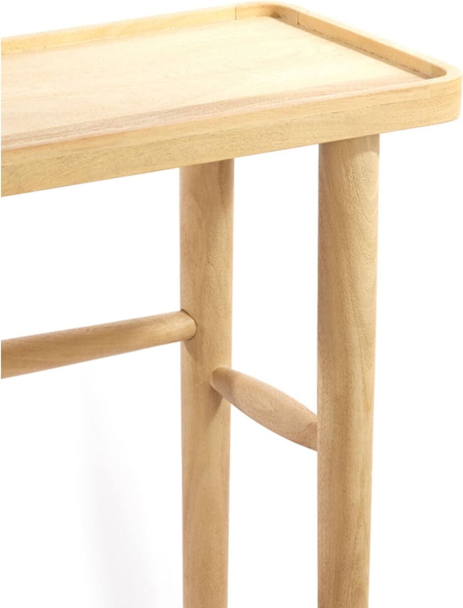 Side Qiano - Mango Hout Naturel Light & Living Wandtafel 6798283