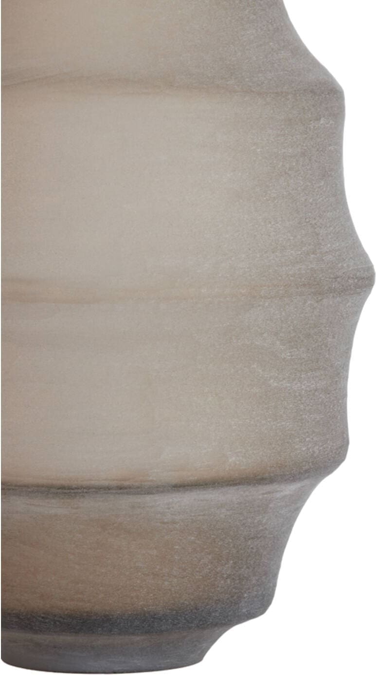 Vaas Nayoro - Glas Mat Licht Bruin Light & Living Vaas 5711382