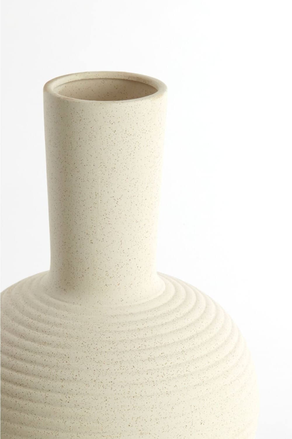 Vaas Ulloa - Keramiek Mat Crème Light & Living Vaas 5891943